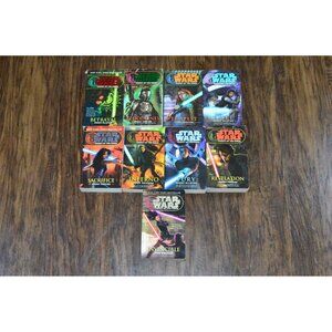Star Wars Legacy of the Force Series Paperback Book Lot of 9 Sci Fi Adventure